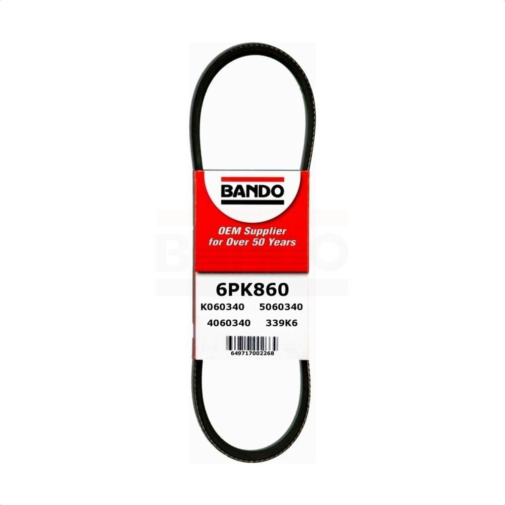 Bando - BAN-6PK860 - Alternator Accessory Drive Belt image 1