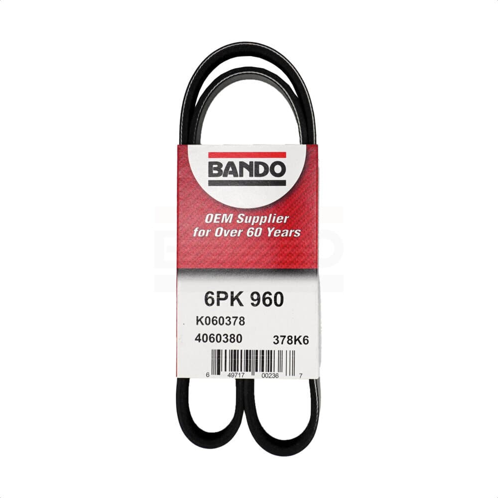 Bando - BAN-6PK960 - Alternator and Air Conditioning Accessory Drive Belt image 1