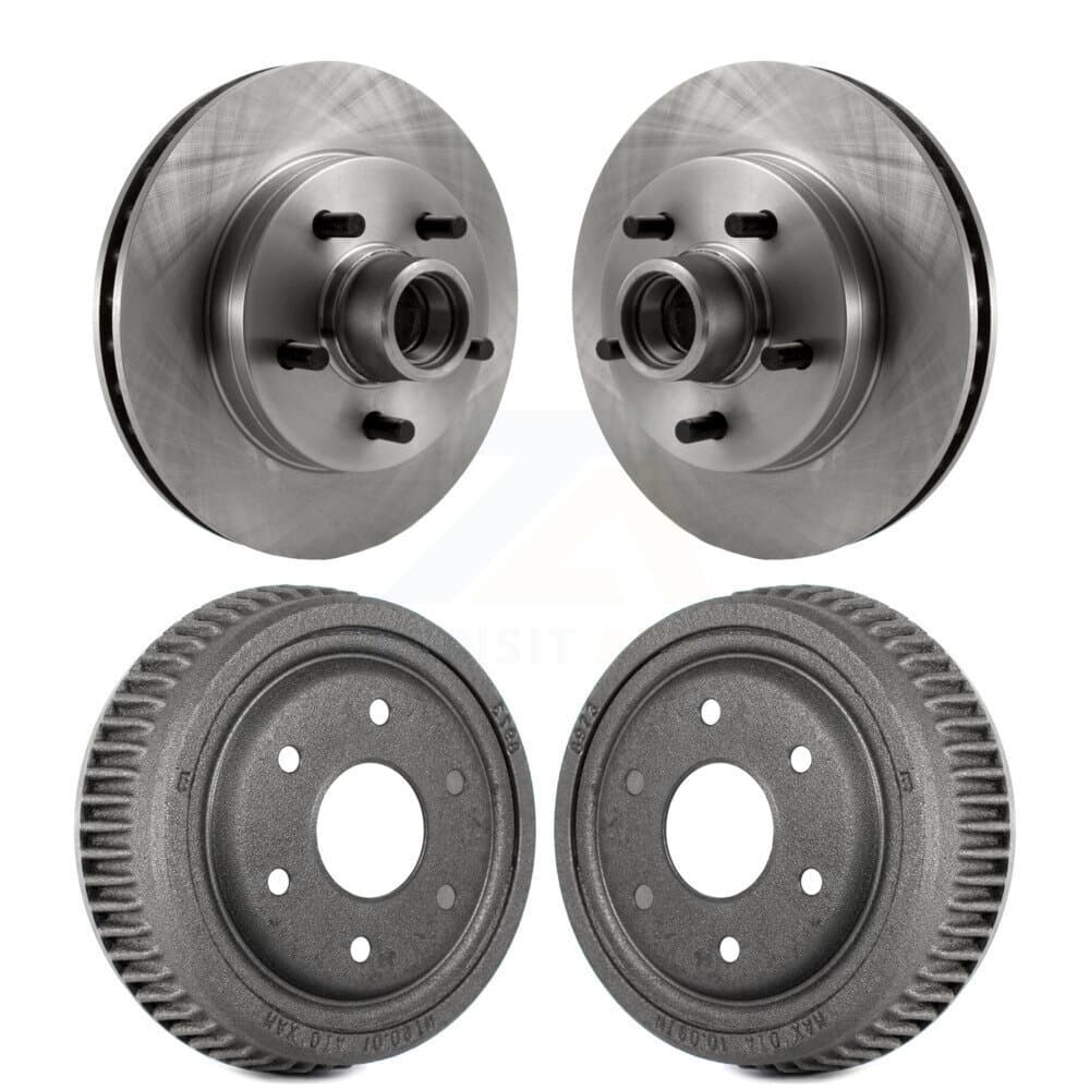 CMX - K8-102186 - Front and Rear Disc Brake Rotor and Hub Assembly Kits image 1