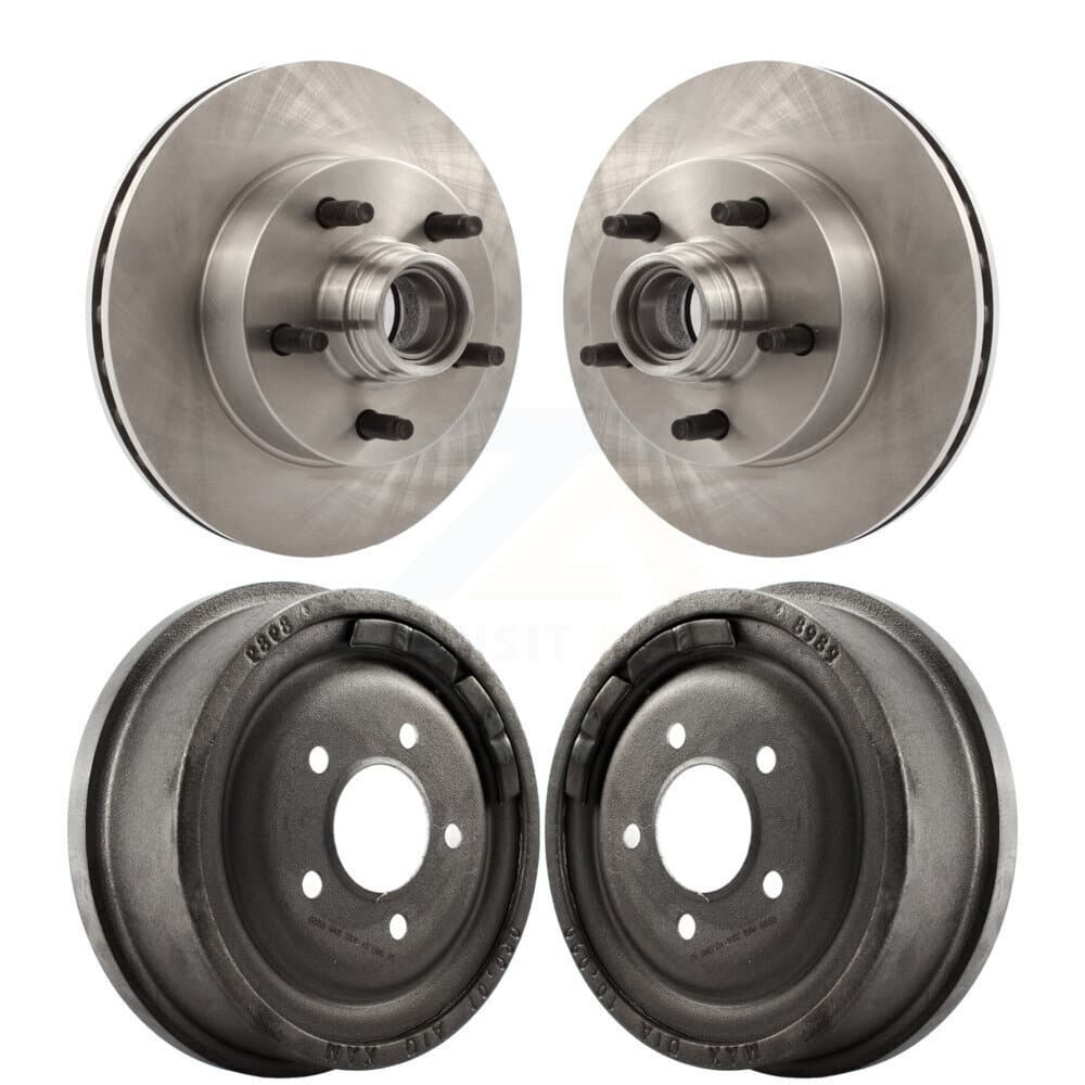 CMX - K8-102192 - Front and Rear Disc Brake Rotor and Hub Assembly Kits image 1