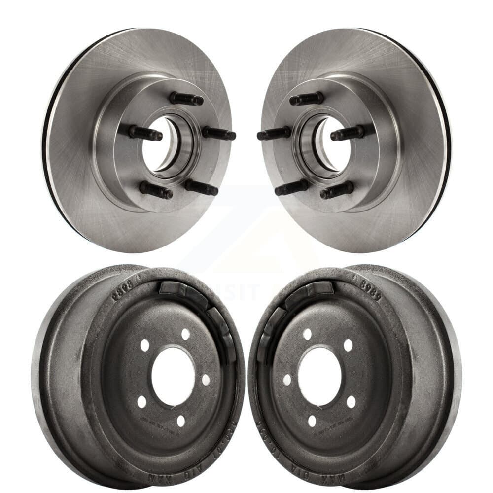 CMX - K8-102196 - Front and Rear Disc Brake Rotor and Hub Assembly Kits image 1