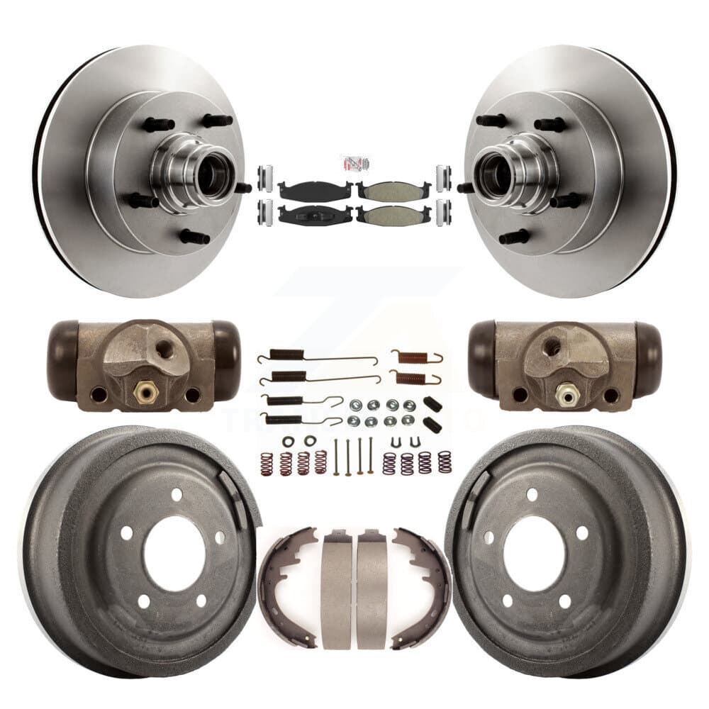 Transit Auto - K8A-105462 - Front and Rear Disc Brake Kits image 1