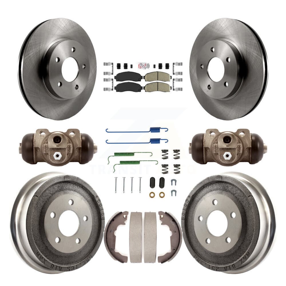 Transit Auto - K8A-105526 - Front and Rear Disc Brake Kits image 1