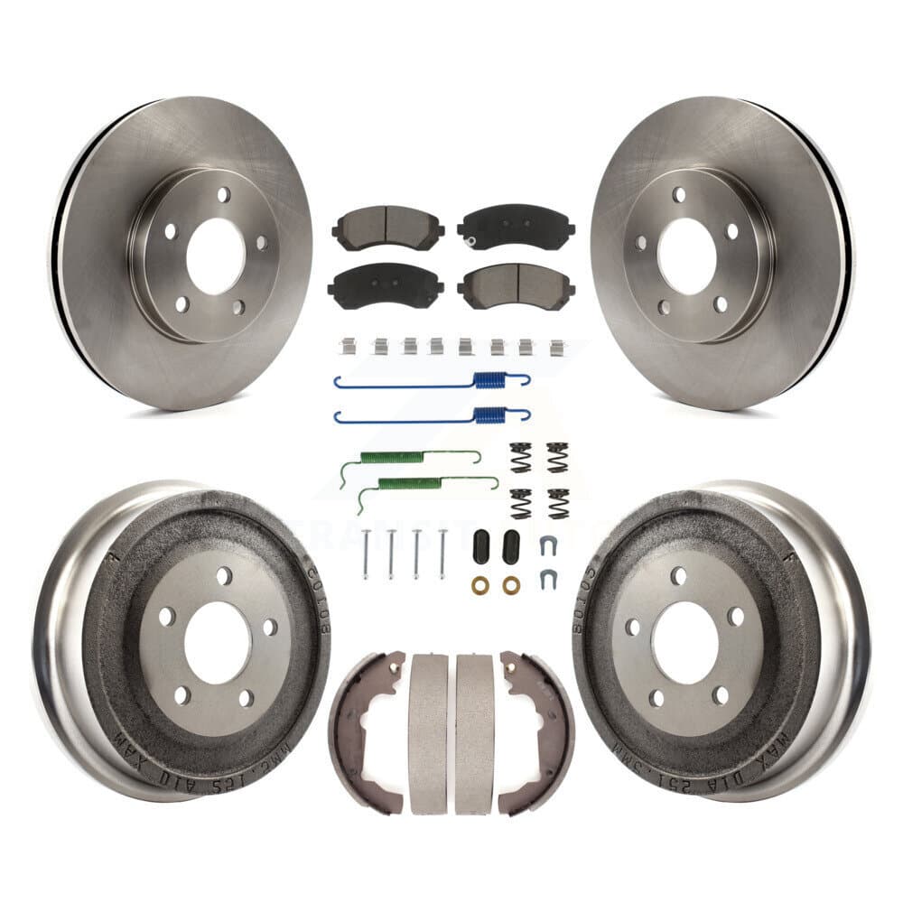 CMX - K8C-102246 - Front and Rear Disc Brake Kits image 1