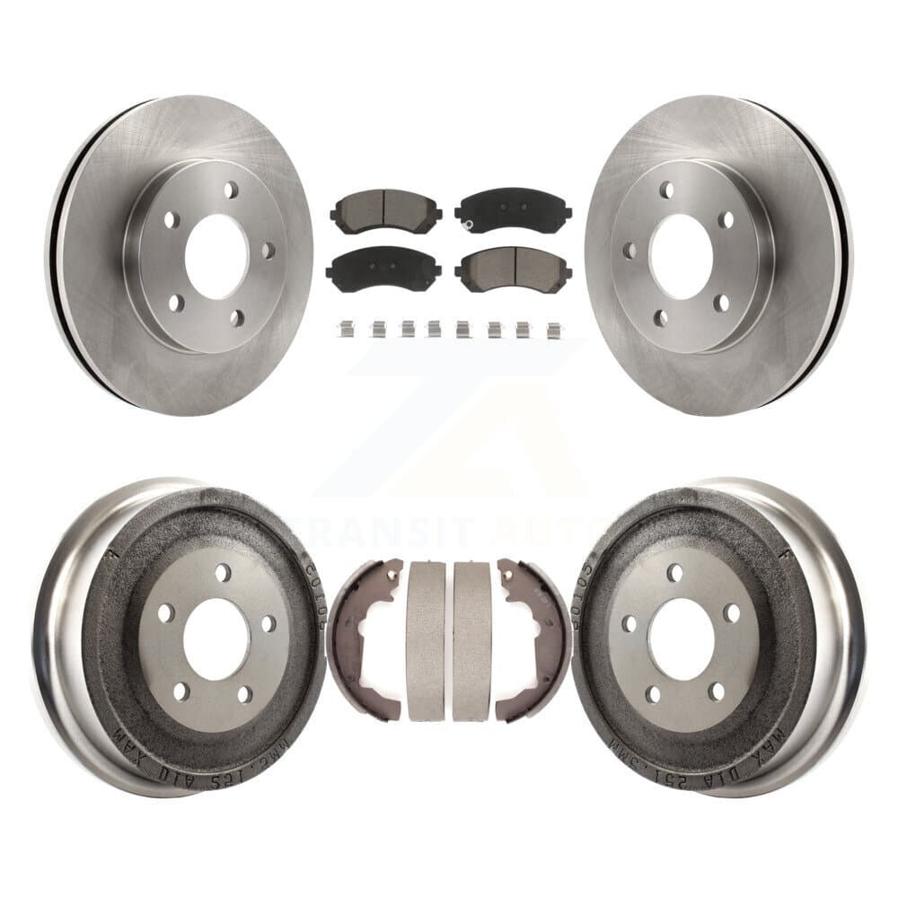 CMX - K8C-102528 - Front and Rear Disc Brake Kits image 1