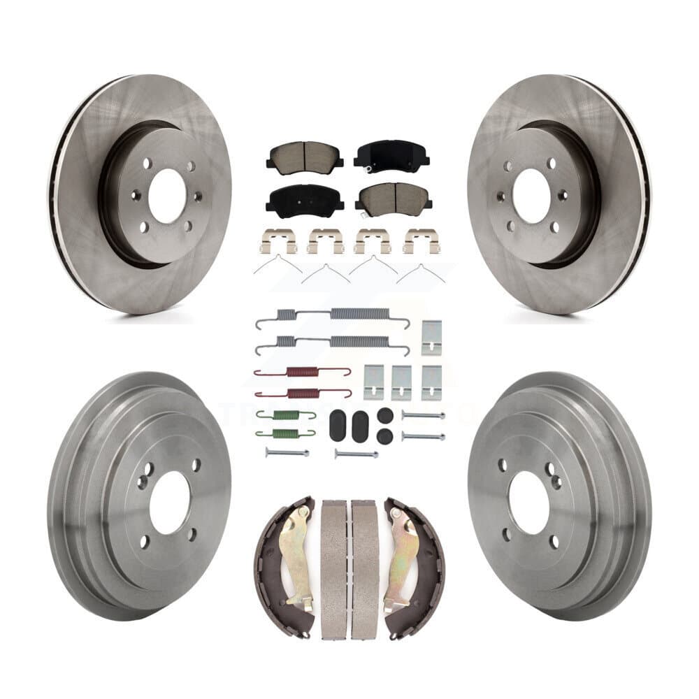 CMX - K8C-104709 - Front and Rear Disc Brake Kits image 1