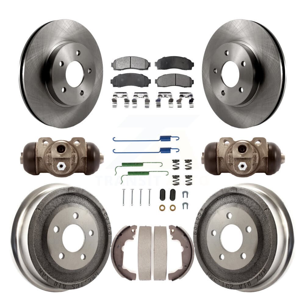 Transit Auto - K8F-102188 - Front and Rear Disc Brake Kits image 1