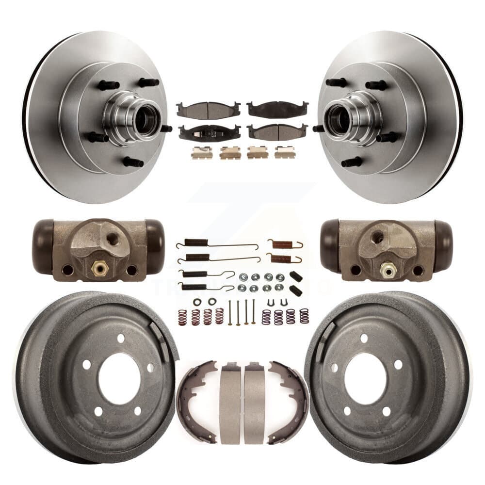 Transit Auto - K8F-103132 - Front and Rear Disc Brake Kits image 1