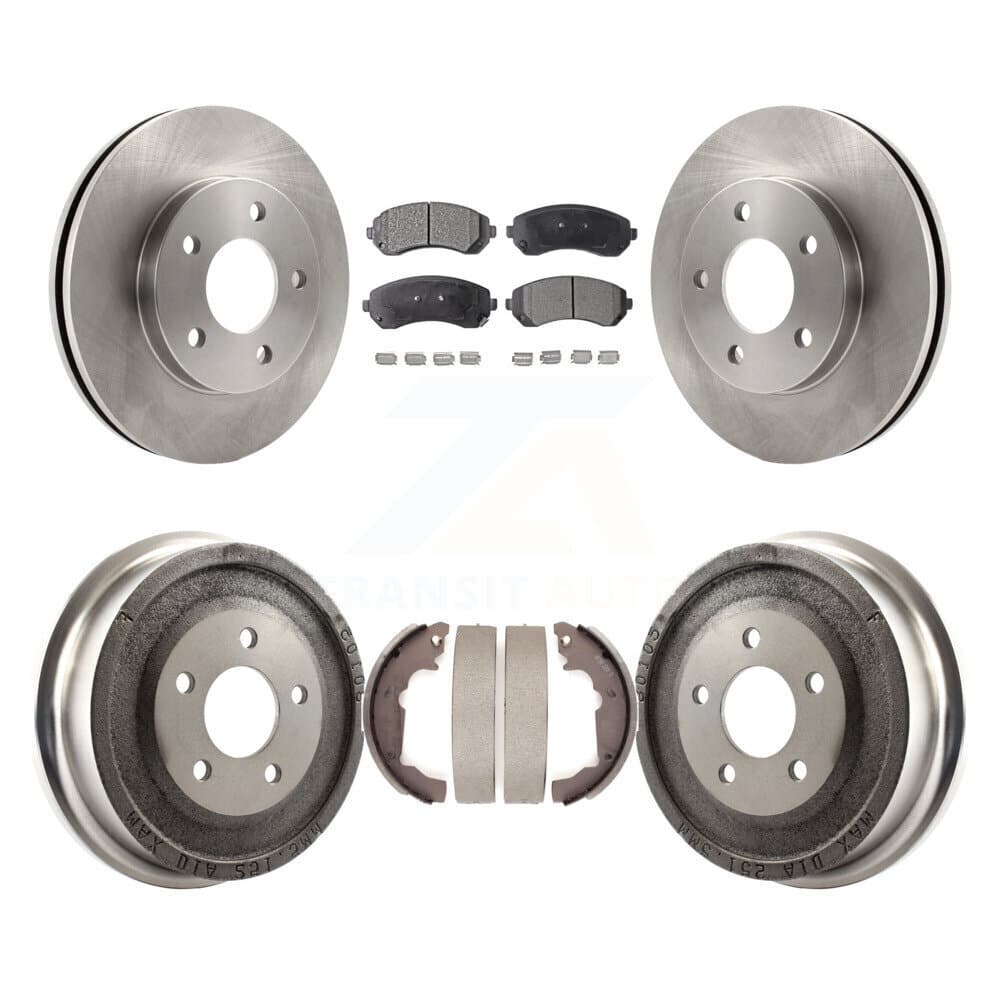 Transit Auto - K8F-103272 - Front and Rear Disc Brake Kits image 1
