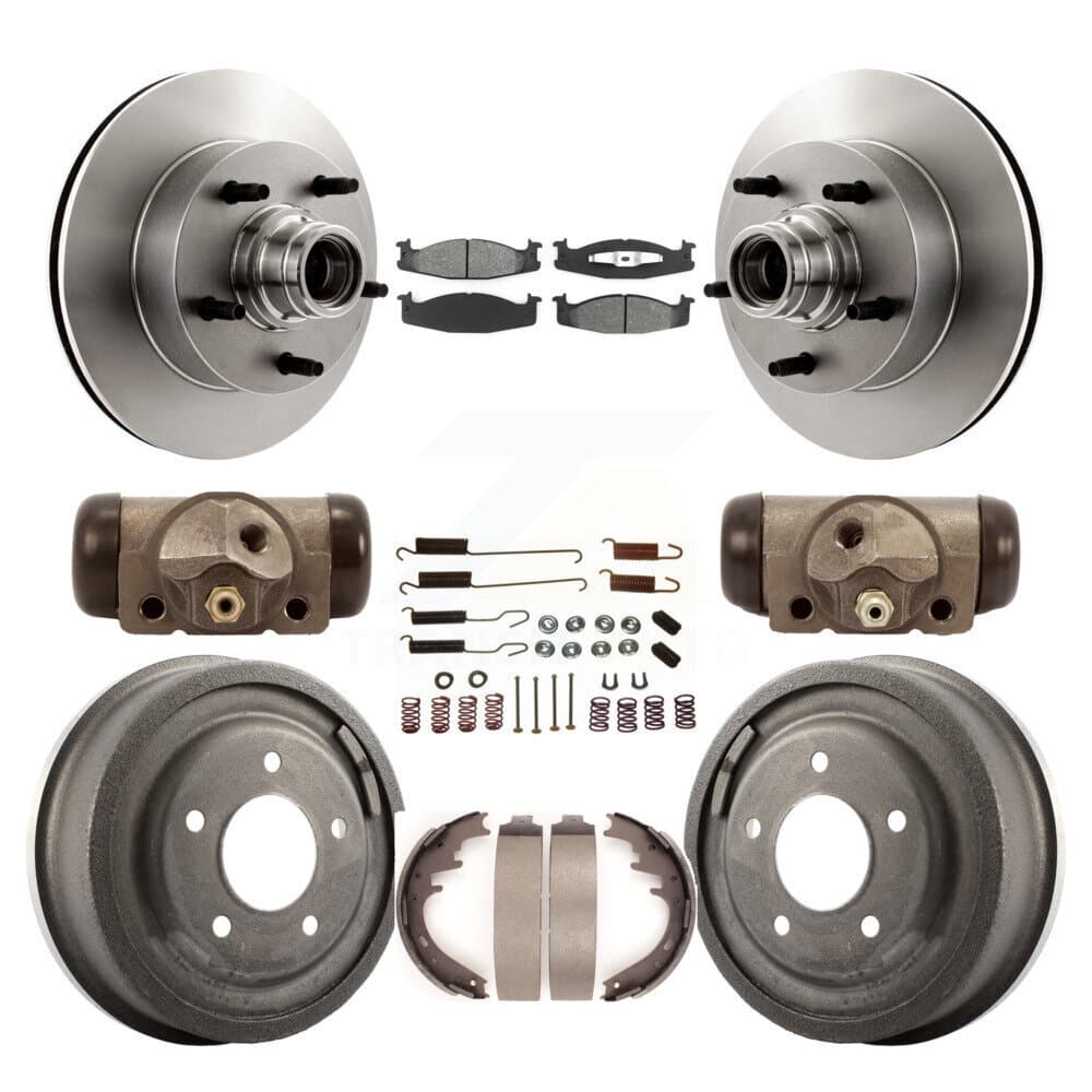 Transit Auto - K8S-103163 - Front and Rear Disc Brake Kits image 1