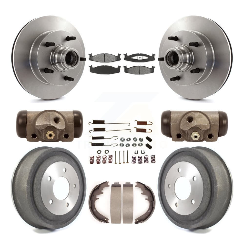 Transit Auto - K8S-103166 - Front and Rear Disc Brake Kits image 1
