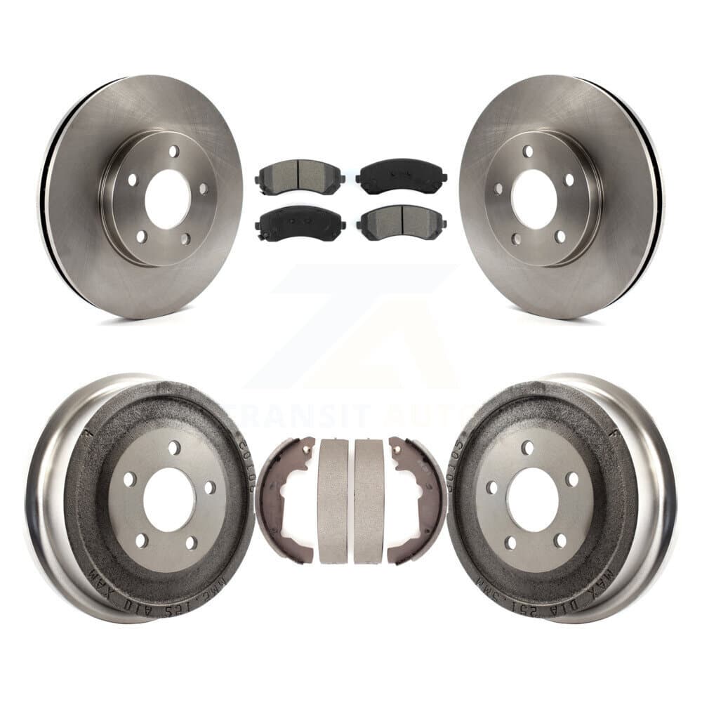 Transit Auto - K8S-103227 - Front and Rear Disc Brake Kits image 1