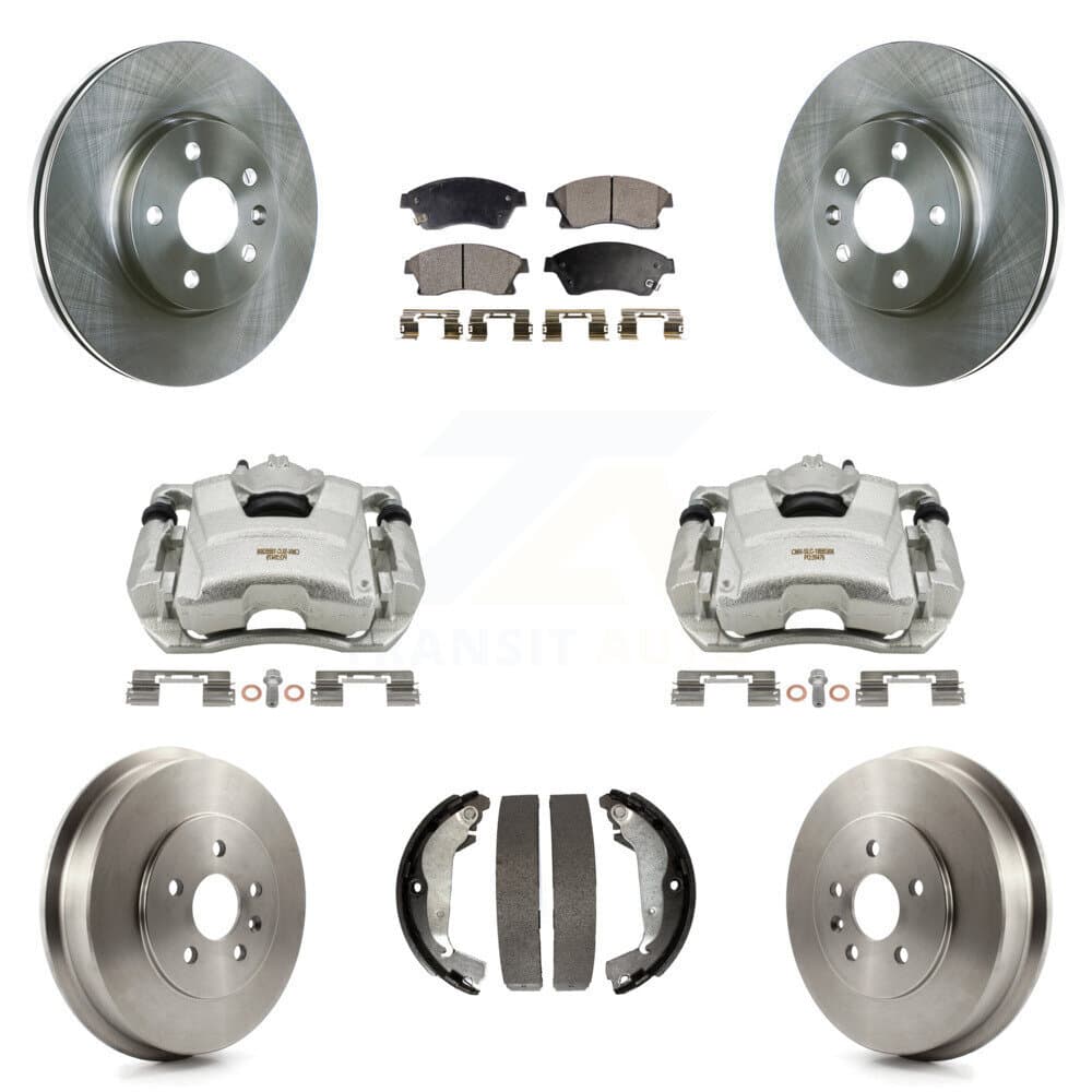 Transit Auto - KC8-100800T - Front and Rear Disc Brake Kits image 1