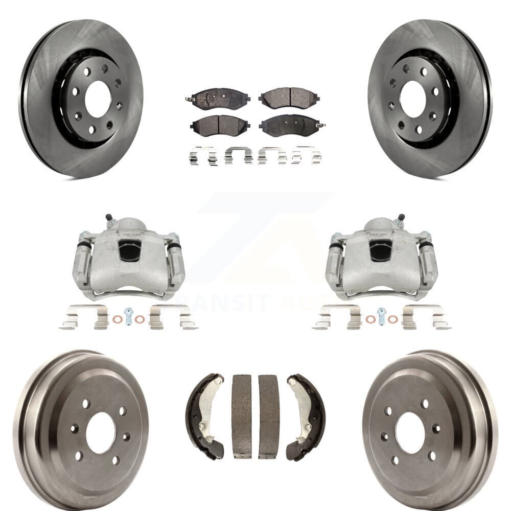 Transit Auto - KC8-100847P - Front and Rear Disc Brake Kits image 1