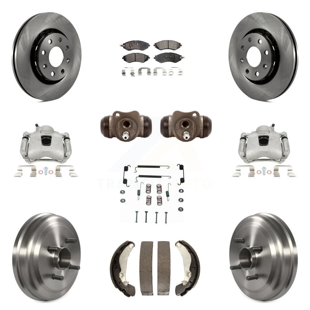 Transit Auto - KC8-100907P - Front and Rear Disc Brake Kits image 1