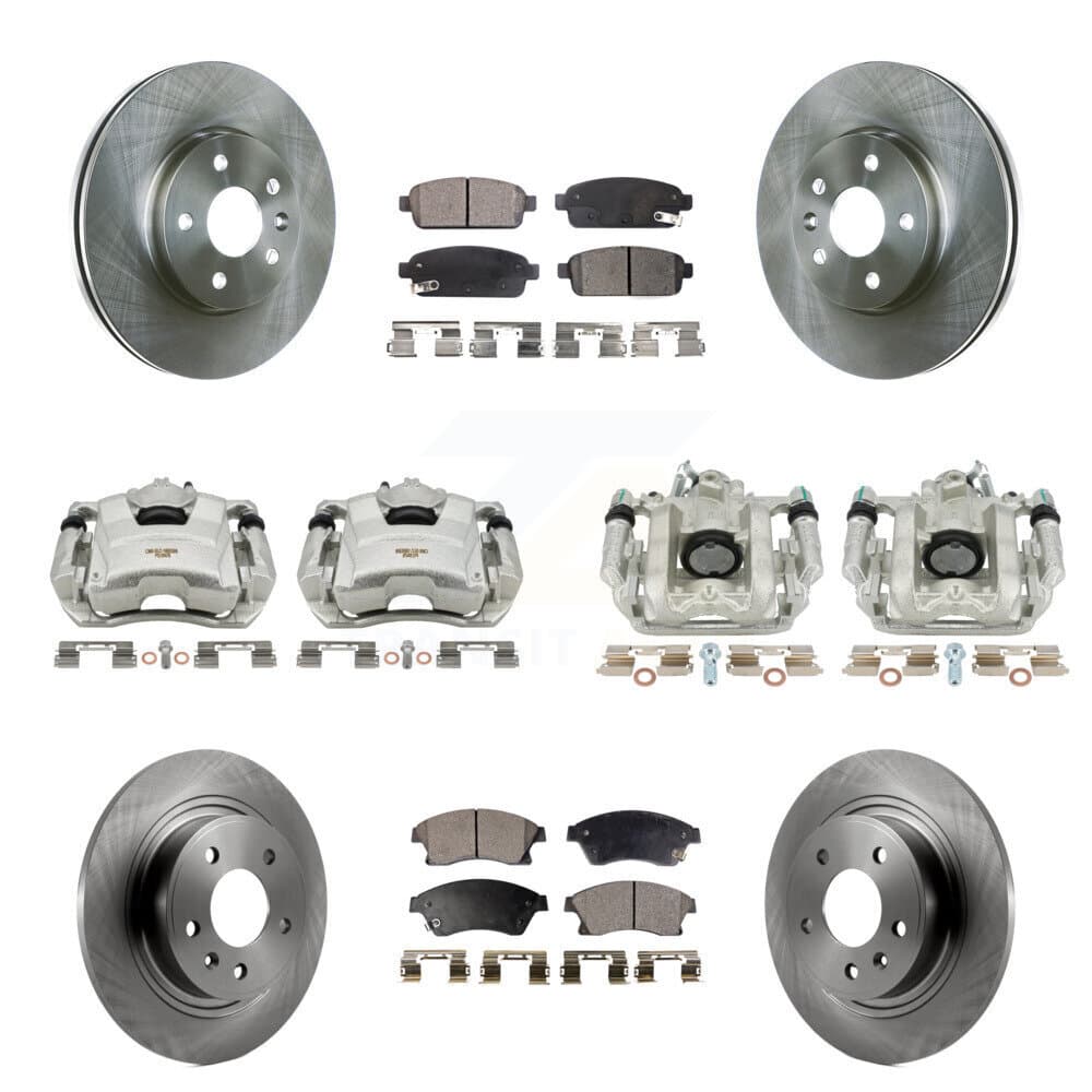 Transit Auto - KC8-100982P - Front and Rear Disc Brake Kits image 1
