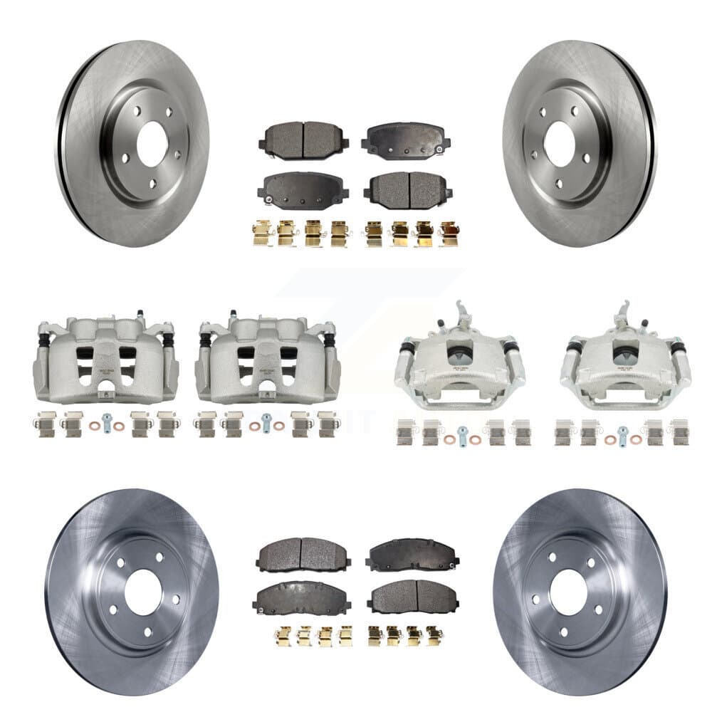 Transit Auto - KC8-101016T - Front and Rear Disc Brake Kits image 1