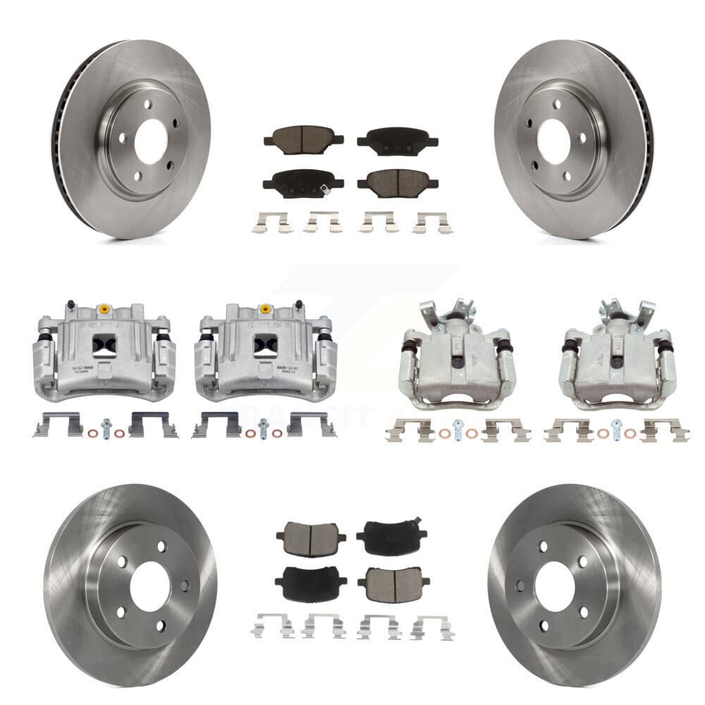 CMX - KC8-101019C - Front and Rear Disc Brake Kits image 1