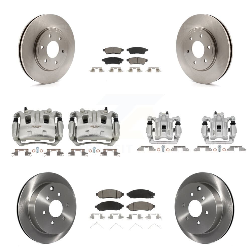 CMX - KC8-101022C - Front and Rear Disc Brake Kits image 1