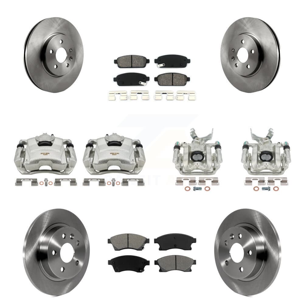 Transit Auto - KC8-101024S - Front and Rear Disc Brake Kits image 1