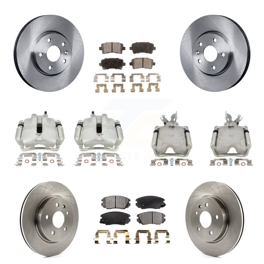 Transit Auto - KC8-101024T - Front and Rear Disc Brake Kits image 1