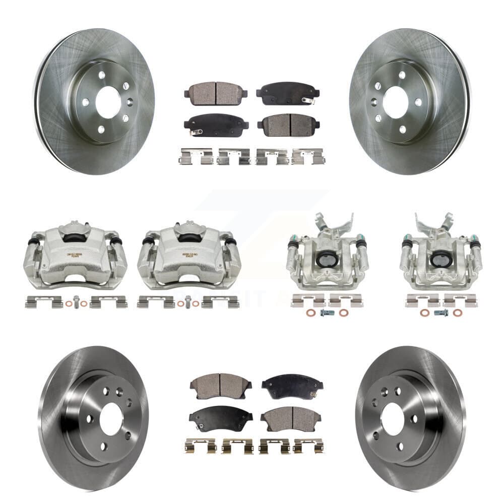 Transit Auto - KC8-101036P - Front and Rear Disc Brake Kits image 1