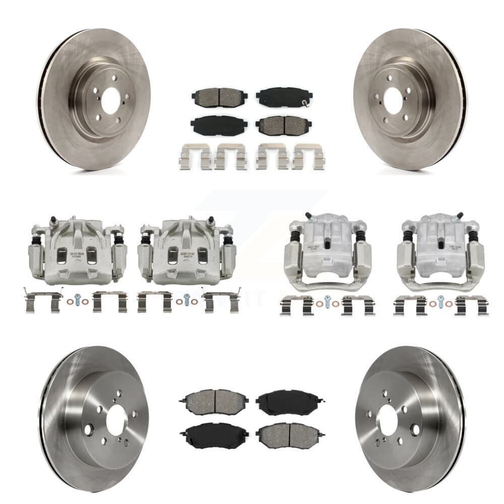 Transit Auto - KC8-101039S - Front and Rear Disc Brake Kits image 1