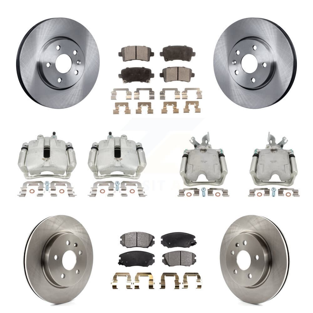 Transit Auto - KC8-101042P - Front and Rear Disc Brake Kits image 1