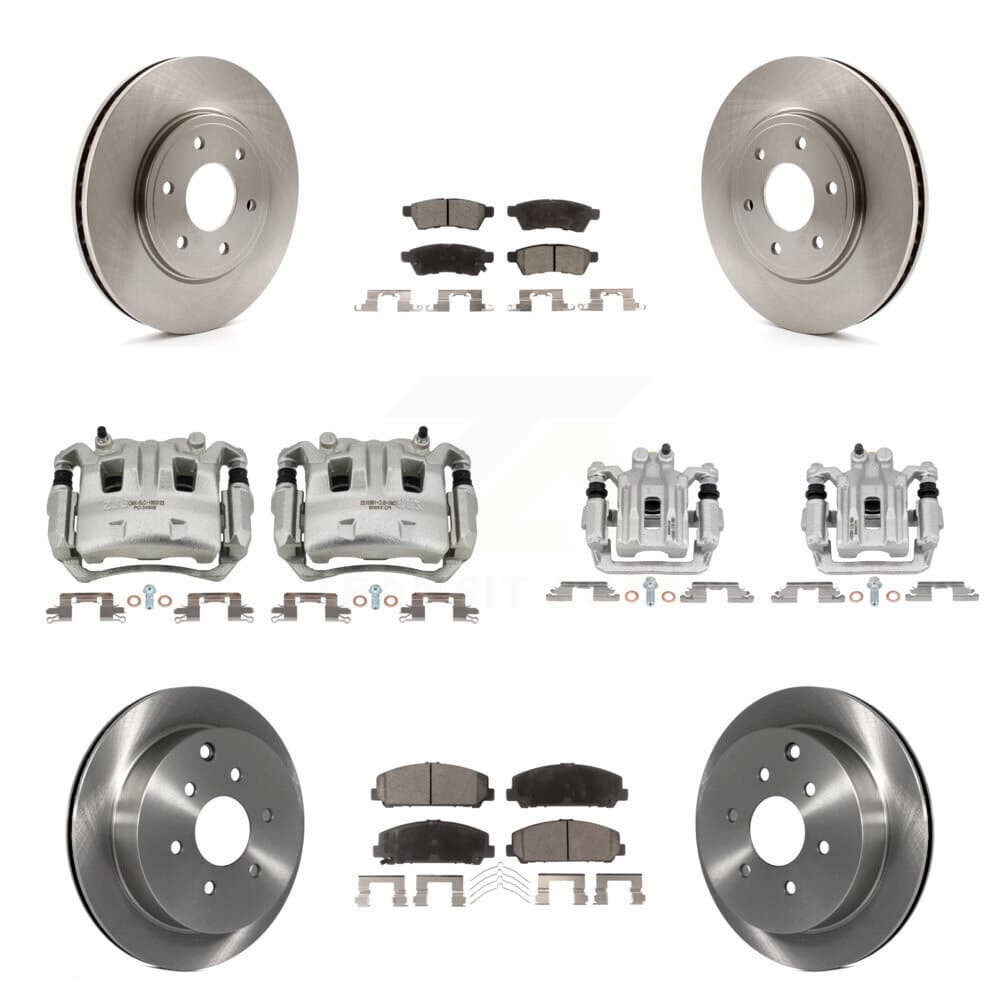 Transit Auto - KC8-101055T - Front and Rear Disc Brake Kits image 1