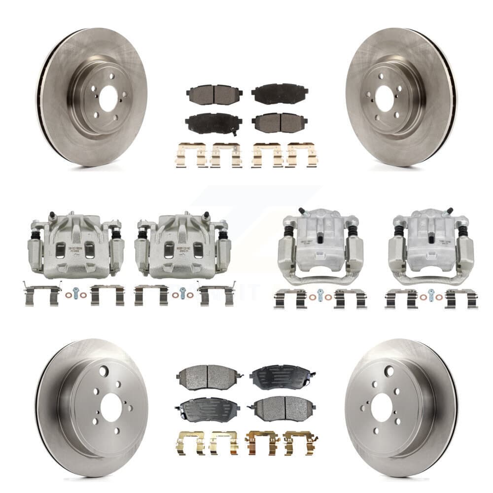 Transit Auto - KC8-101075T - Front and Rear Disc Brake Kits image 1