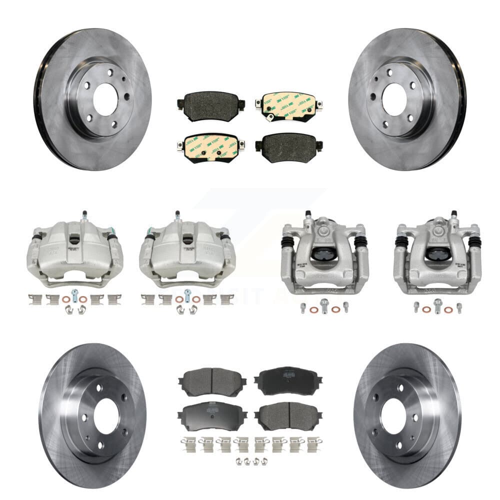 Transit Auto - KC8-101083P - Front and Rear Disc Brake Kits image 1