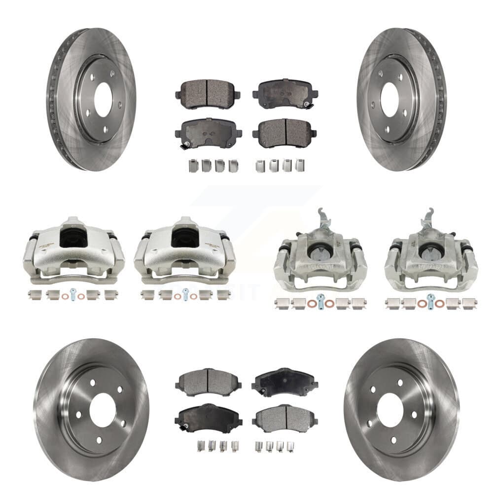 Transit Auto - KC8-101116P - Front and Rear Disc Brake Kits image 1