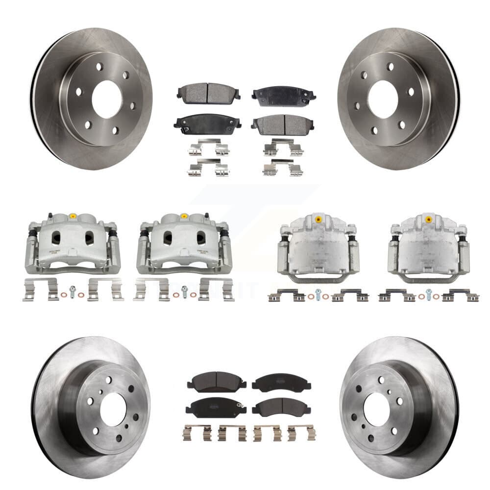 Transit Auto - KC8-101125P - Front and Rear Disc Brake Kits image 1