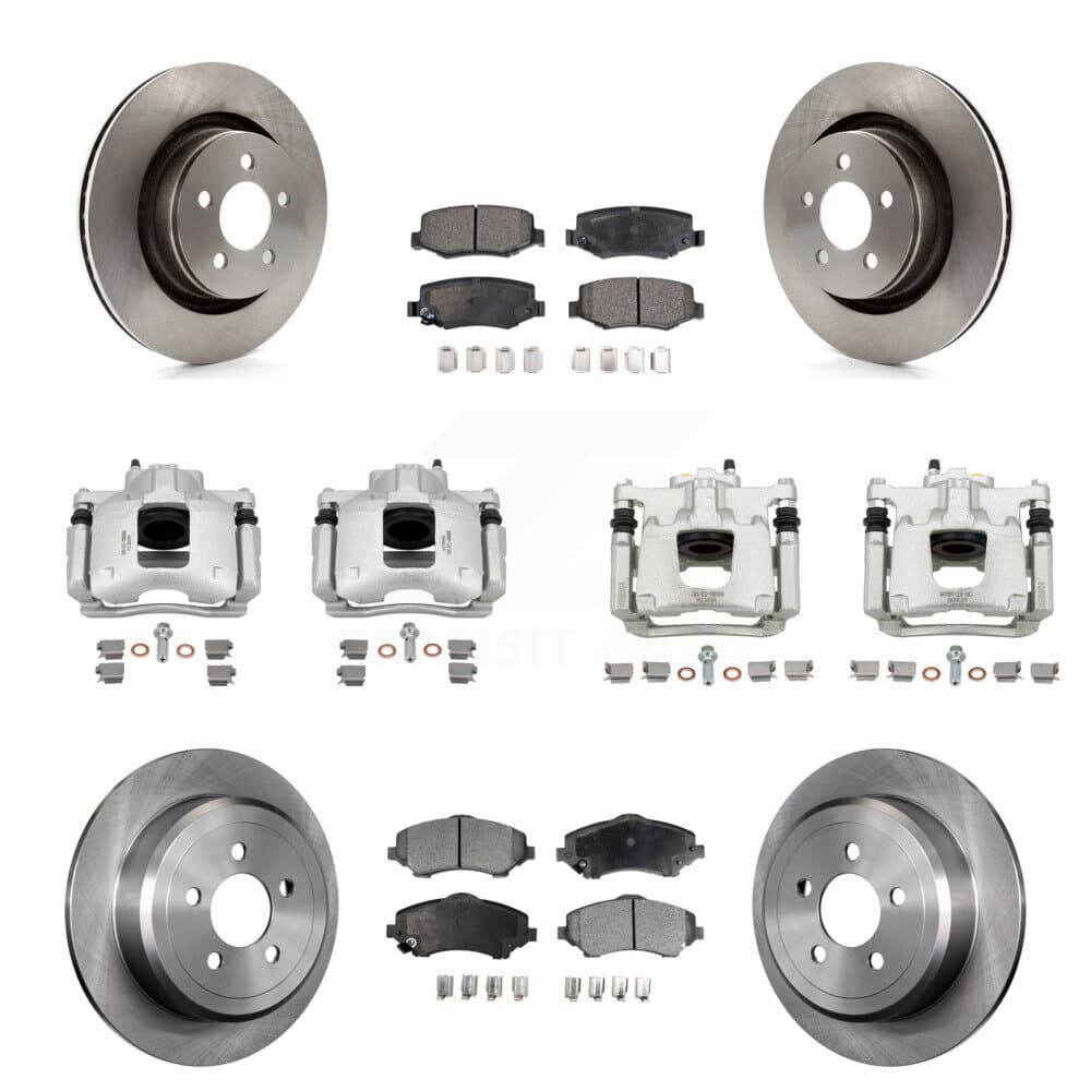 Transit Auto - KC8-101129T - Front and Rear Disc Brake Kits image 1