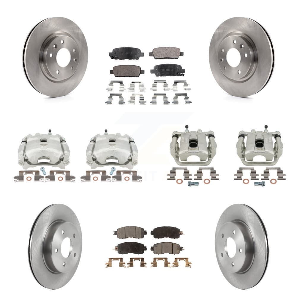 Transit Auto - KC8-101134P - Front and Rear Disc Brake Kits image 1