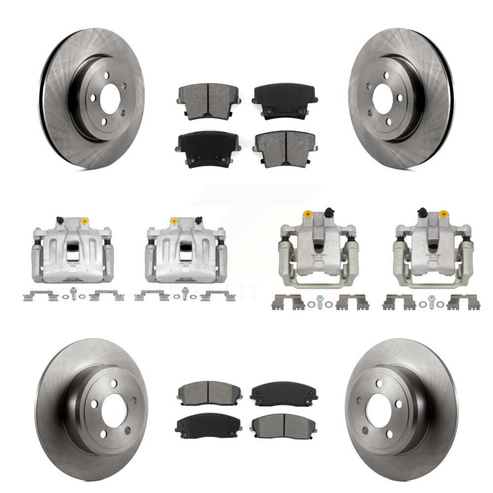 Transit Auto - KC8-101146S - Front and Rear Disc Brake Kits image 1