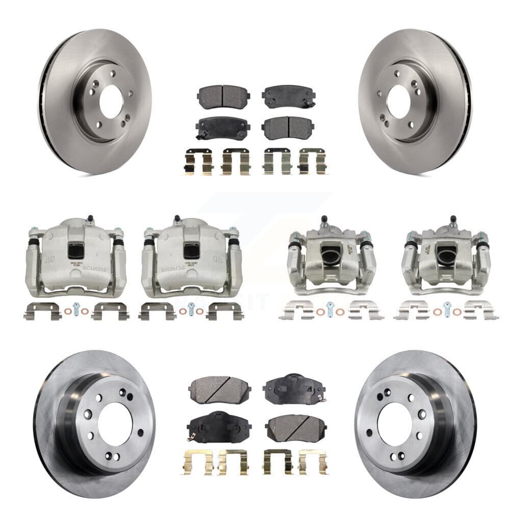 Transit Auto - KC8-101156T - Front and Rear Disc Brake Kits image 1