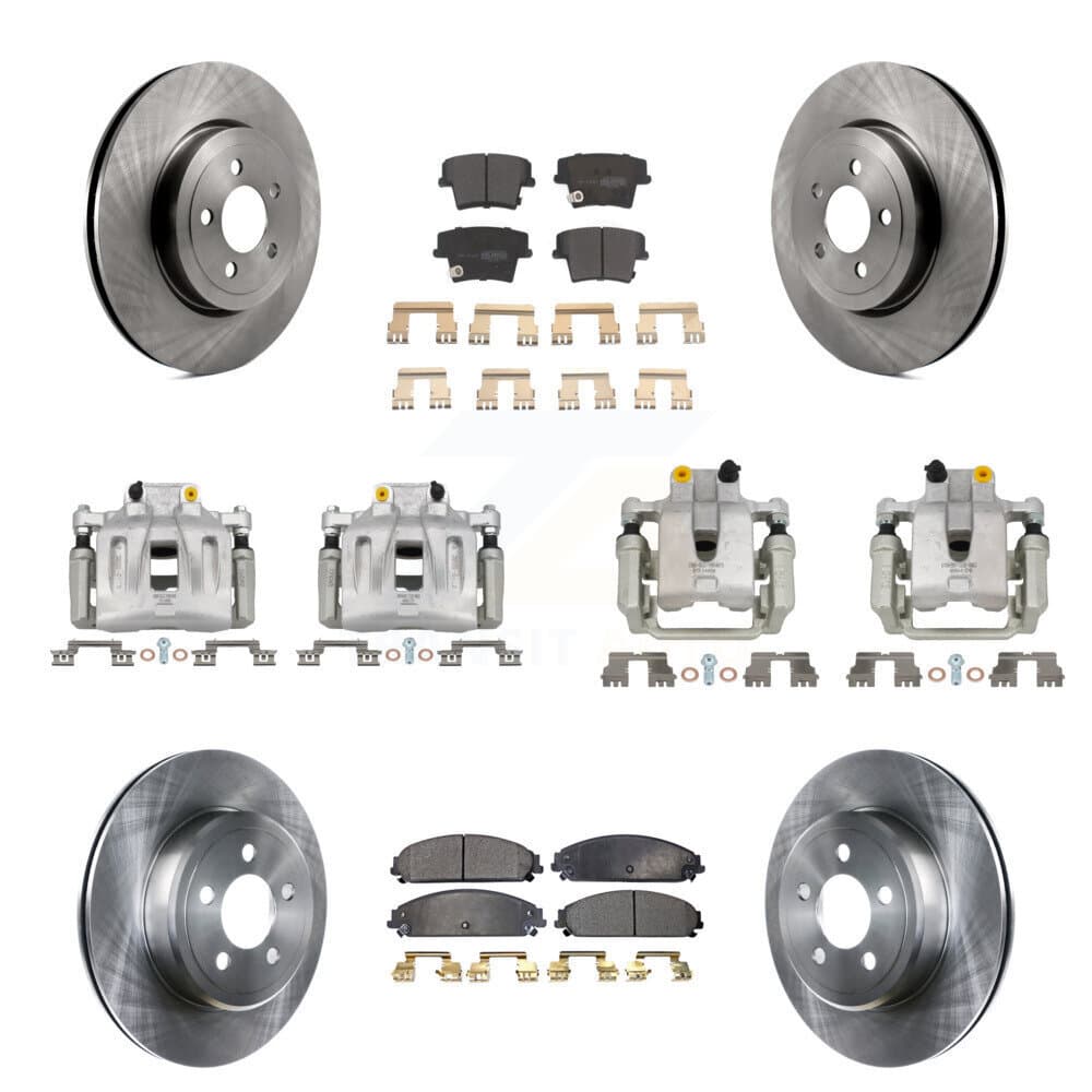 Transit Auto - KC8-101184P - Front and Rear Disc Brake Kits image 1