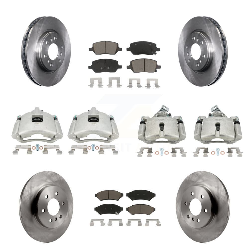 CMX - KC8-101211C - Front and Rear Disc Brake Kits image 1