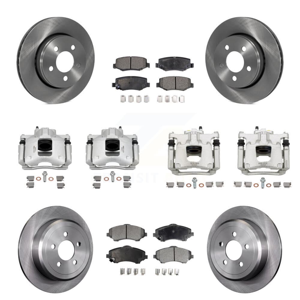 Transit Auto - KC8-101240P - Front and Rear Disc Brake Kits image 1