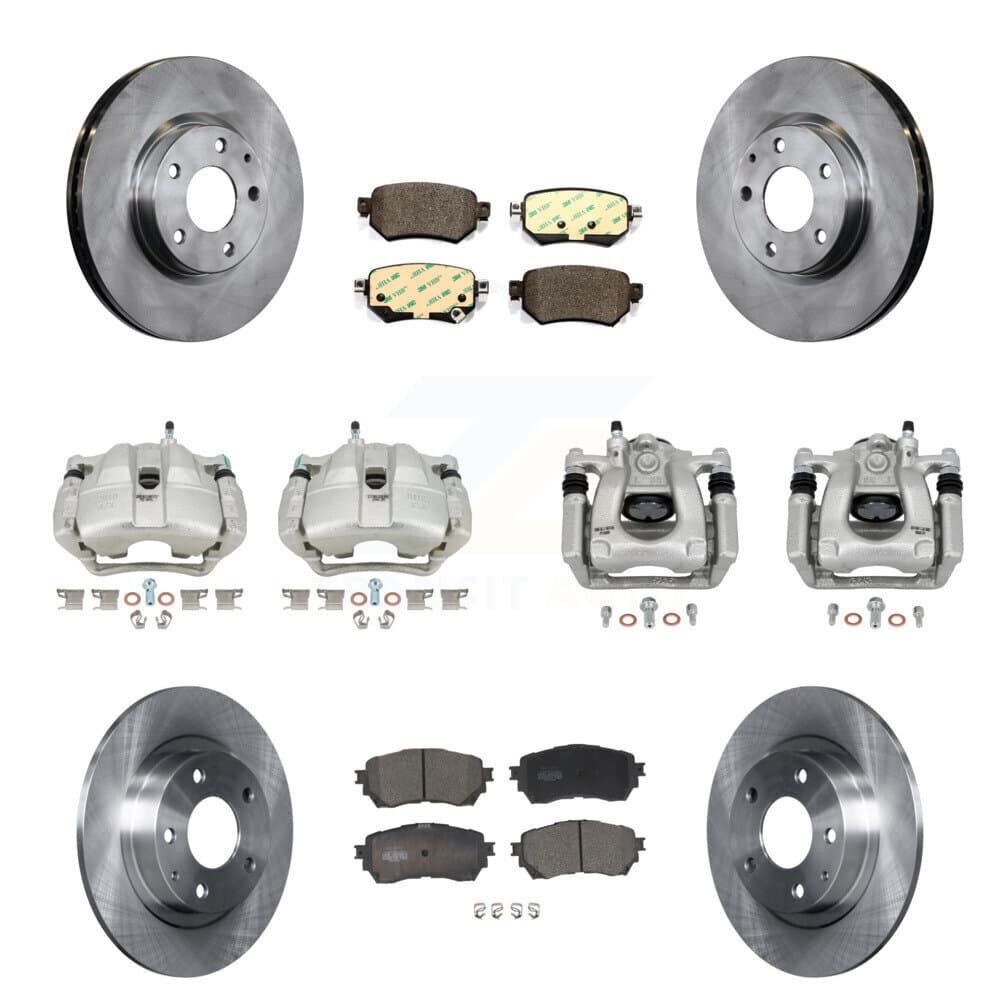 Transit Auto - KC8-101248T - Front and Rear Disc Brake Kits image 1