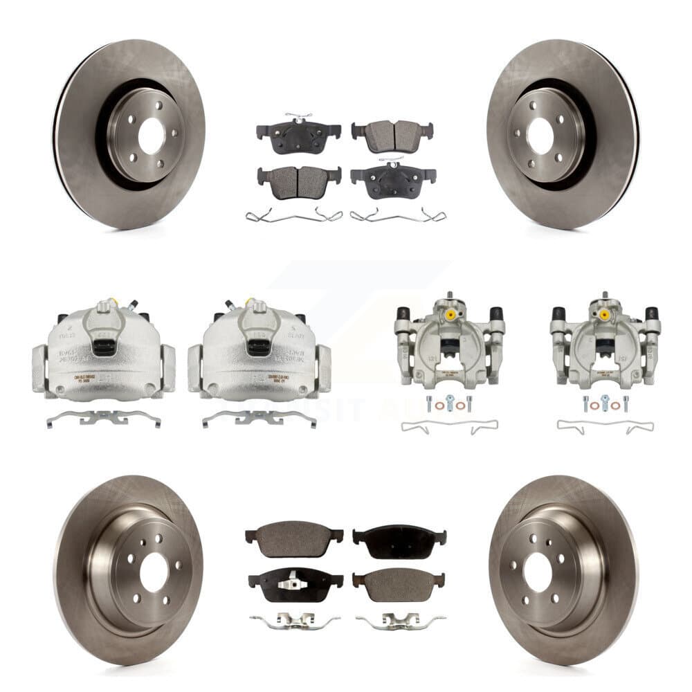 Transit Auto - KC8-101281P - Front and Rear Disc Brake Kits image 1