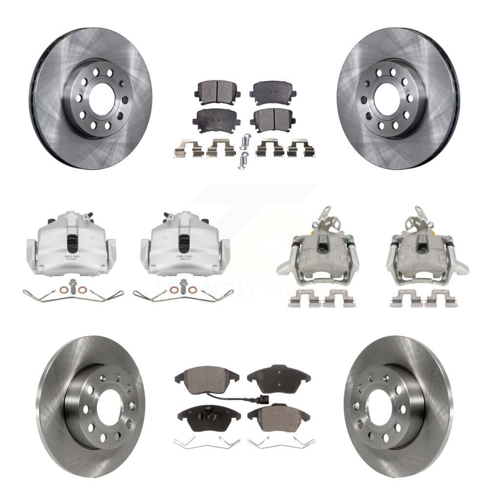 Transit Auto - KC8-101297T - Front and Rear Disc Brake Kits image 1
