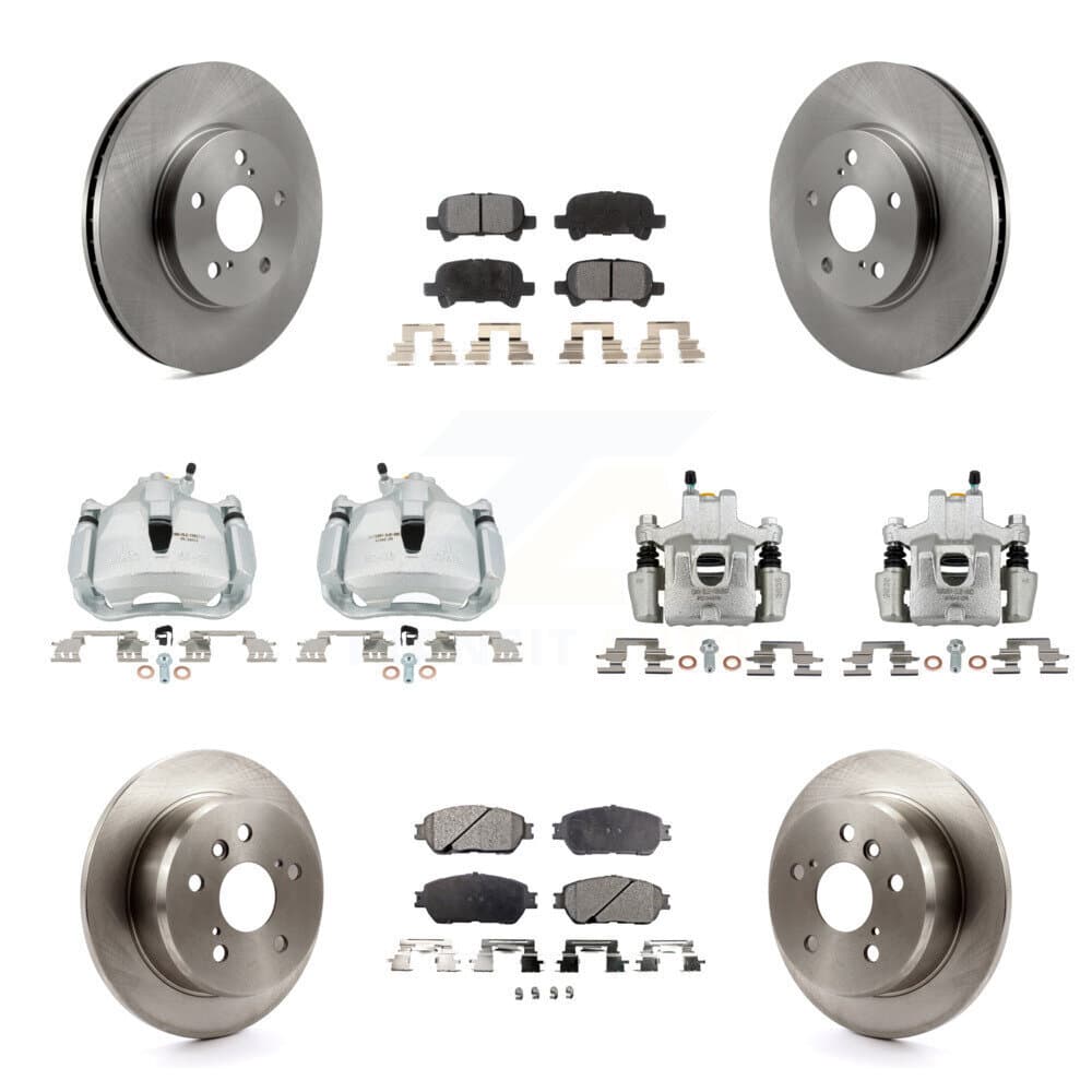 Transit Auto - KC8-101343T - Front and Rear Disc Brake Kits image 1