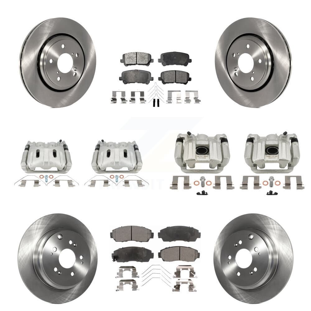 Transit Auto - KC8-101345T - Front and Rear Disc Brake Kits image 1