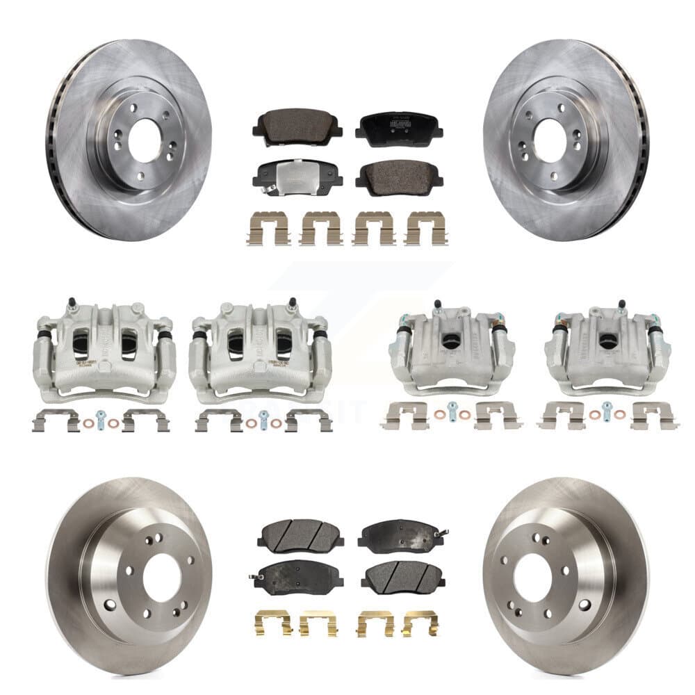 Transit Auto - KC8-101350P - Front and Rear Disc Brake Kits image 1