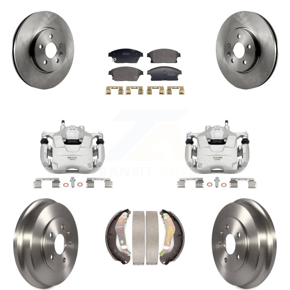 Transit Auto - KC8-101365P - Front and Rear Disc Brake Kits image 1