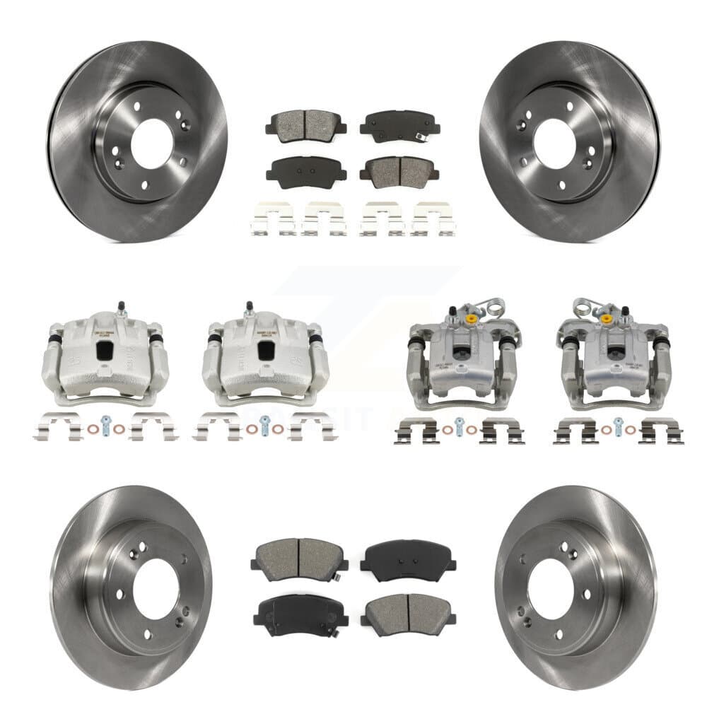 Transit Auto - KC8-101369S - Front and Rear Disc Brake Kits image 1