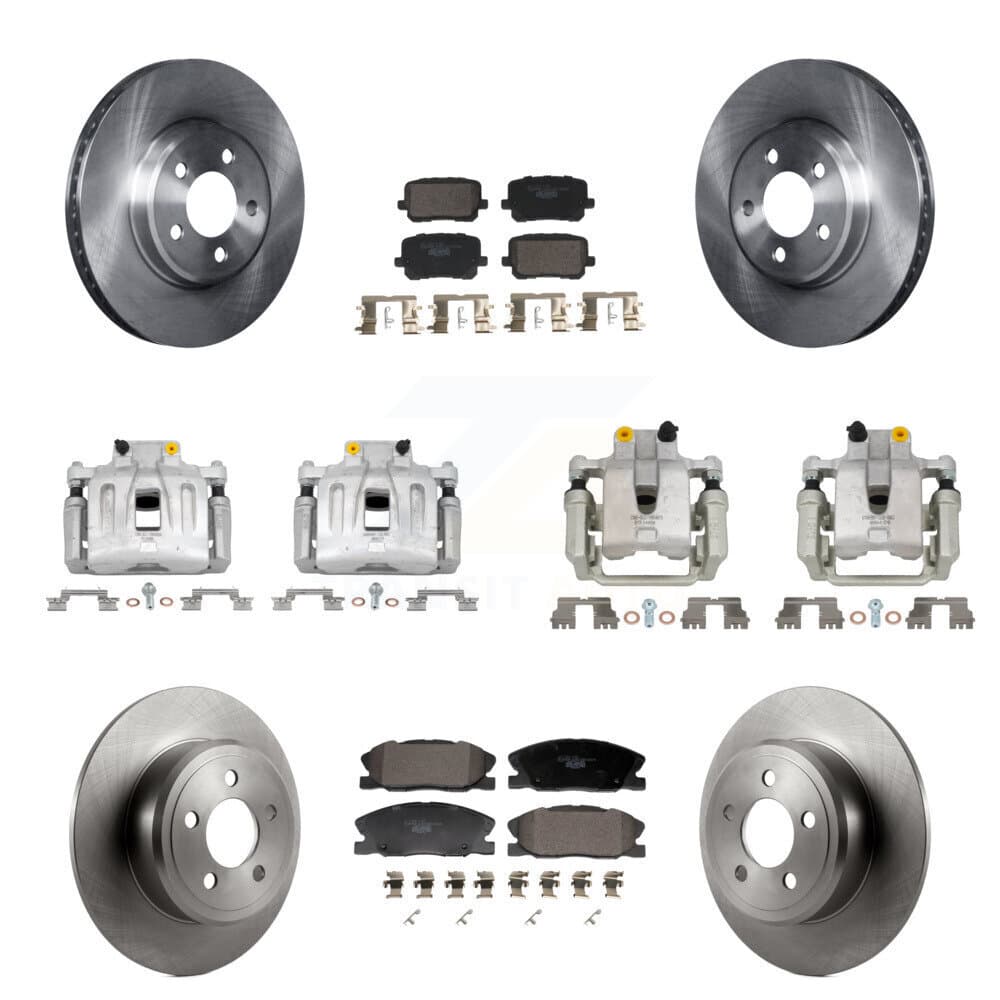 Transit Auto - KC8-101377T - Front and Rear Disc Brake Kits image 1