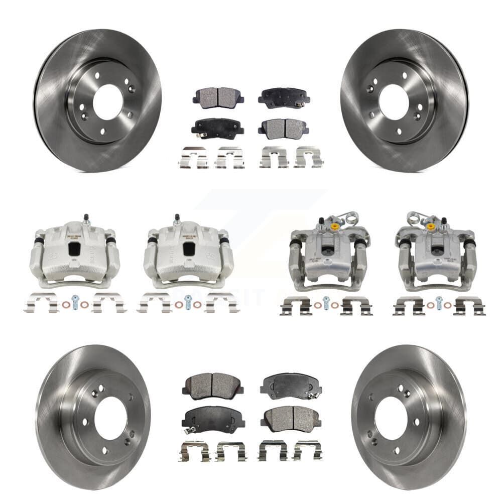 Transit Auto - KC8-101392P - Front and Rear Disc Brake Kits image 1